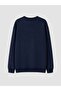 Lcw Vision Navy Blue Crew Neck Men's Sweatshirt - 2
