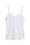 Women's White Cotton Thin String Strap Undershirt 6 Pack Basic Underwear Cotton Undershirt Set - 2