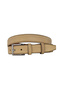 100% Genuine Leather, Mink Beige Suede 3cm Men's Belt, 3cm Women's Belt, Unisex Compatible, Duztoka - 7