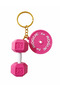 Fitness 2-Piece Charm Keychain - 2