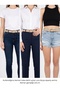 Genuine Leather, 3 cm Silver Color Buckle, Dark Cream, Stitched Classic Women's Belt, 3Cmkla48 - 3
