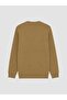 Lcwaikiki Classic Yellow Crew Neck Men's Thick Sweatshirt - 7