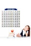 Mathematics Teaching Face Chart Does Not Leave Marks on the Wall Smart Paper Non-Adhesive Static 60X60 cm - 5