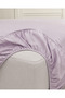 King Size Double Elastic Sheet Set 180X200 cm + 2 Pieces 50X70 cm Zippered Pillowcases - 4