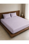 King Size Double Elastic Sheet Set 180X200 cm + 2 Pieces 50X70 cm Zippered Pillowcases - 2