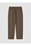 Lcw Vision Brown Regular Fit 100% Linen Men's Trousers - 6