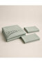 King Size Double Elastic Sheet Set 180X200 cm + 2 Pieces 50X70 cm Zippered Pillowcases - 5