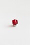 Non-Perforated Magnet Square Crystal Stone Men's Women's Unisex 316 L Steel Earrings 1 Piece - 3