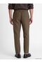 Lcw Vision Brown Regular Fit 100% Linen Men's Trousers - 4