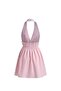 Light Pink Gipeli Backless Dress - 2