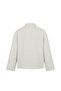 Ecru Gingham High Collar Trench Coat - 6
