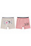 Girl's 3-Piece Boxer Briefs Set 95% Cotton Patterned Colorful Underwear - 6