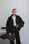 Bitter Brown Oversize Bomber Jacket - 3