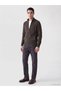 Lcwaikiki Classic Green Regular Fit Stand Collar Men's Knitwear Cardigan - 2