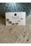 Snowflake Gold Six-Piece Earrings - 2