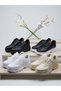 Women's Faux Leather Chunky High Platform Sole Casual Lace-Up Sneaker Sports Shoes (Star) - 3