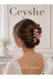 Women's Pink Vintage Spiral Latch Buckle |   Tight Grip |   Large Size Claw Hair Clip - 4