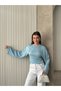 Women's Floral Embroidered Blouse Crew Neck Long Sleeve Stylish Casual Blouse Spanish Sleeve - 6