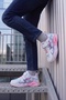 Girls' Sports Shoes Kuromi Melody Detail Velcro Non-Slip Flexible Sole - 5