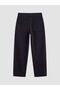 Xside Black Relax Fit Men's Gabardine Trousers - 2
