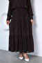 Elegant Layered Lined Hijab Skirt - 2