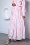 Elegant Layered Lined Hijab Skirt - 3