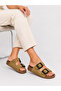 Women's Double Buckle Casual Soft Comfortable Insole Daily Slippers - 2