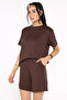 Women's T-Shirt Shorts Two-Piece Set - 2