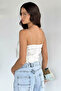 Women's Rope Strap Bow Blouse - 4