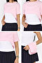 Women's Athlete Combination Printed T-Shirt - 5