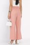 Women's Elastic Waist Wide Leg Trousers - 4