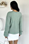 Gülseli Women's Stone Embroidered Self-Patterned Knitwear Sweater - 4