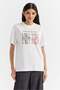 Kadın Baskılı Basic T-shirt