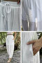 Women's Drawstring Shalwar Trousers - 2