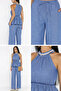 Gülseli Striped Elastic Waist Blouse and Trousers Two-Piece Set - 2