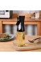 Olive Oil Spray Mister Bottle Dispenser for Cooking, Roasting, BBQ, Air Fryers, Baking - 200 ML Black - 2