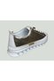 2010 Womenly Style Gold Dore-White Women's Casual Shoes %100 Genuine Leather Elastic Soft - 4