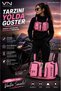 Motorcycle Chest Bag with Phone Holder in Dusty Pink – for Moto Vlog, Sports, and Video Shooting