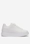 Unisex High Sole Sports Sneaker Shoes White