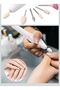 5-Head Electric Nail File Manicure Pedicure Set for Cuticle Removal and Polishing