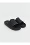 Vizyon New Season Black Single-Strap Men's Slippers