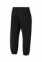 Unisex 3 Thread Threaded 100% Cotton Black Sweatpants - 2