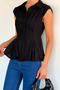 Women's Sequin Detailed Pleated Shirt - 2