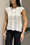 Women's Lace Detailed Blouse - 2