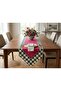 🌿   5 Tufted Cushion Covers, 1 Runner, Natural Luxury in Your Home: Linen Effect Tukan Set 🌿 - 4