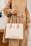 Women's Large Size Daily Stylish Patterned Shopper Hand & Shoulder Bag Size: 30 X 33 cm - 5