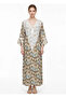 Summer Loose-Fitting and Comfortable Robe with Lace Decoration