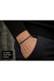 Gravelle Braided Leather Men's Bracelet – Smoked Gray Premium Gift Boxed Model