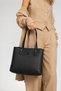 Women's Large Size Daily Stylish Patterned Shopper Hand & Shoulder Bag Size: 30 X 33 cm
