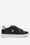 Unisex Sneaker Sports Shoes Black - White